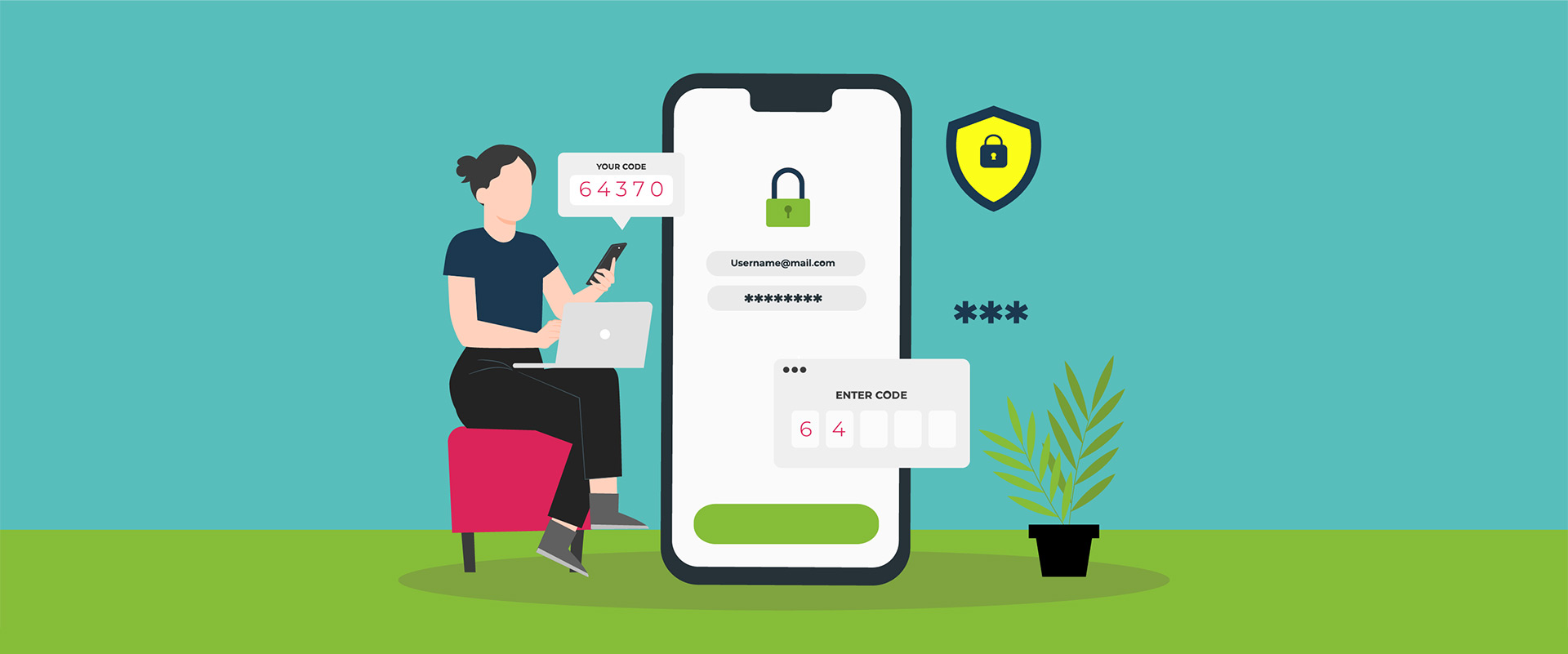 The newest trend in security: multi-factor authentication. The newest trend in security: multi-factor authentication.